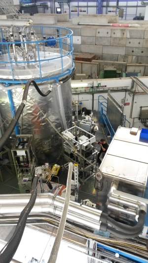 DMA train now in operation at the CLOUD chamber at CERN, Geneva. (c) Dominik Stolzenburg
